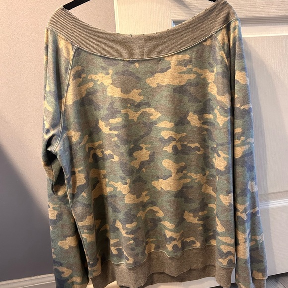 American Rag Tops - American Rag Camouflage Sweatshirt